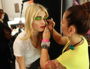 Backstage Beauty @ Betsey Johnson SS-11