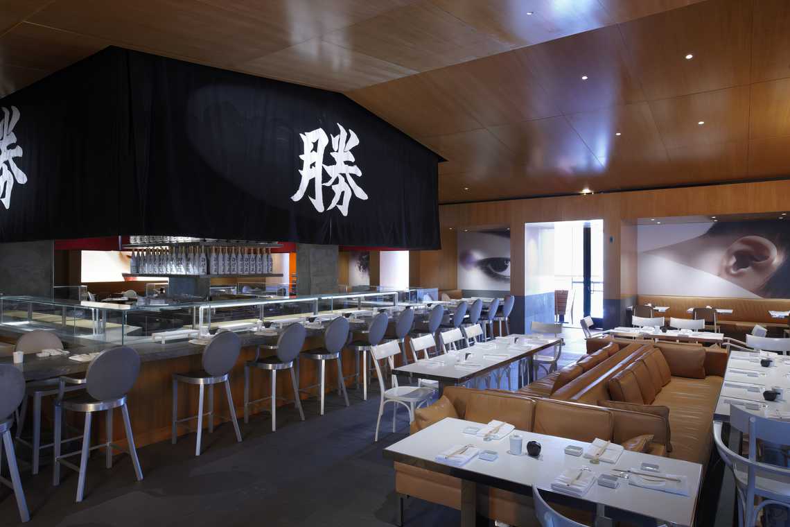 katsuya glendale  dining room