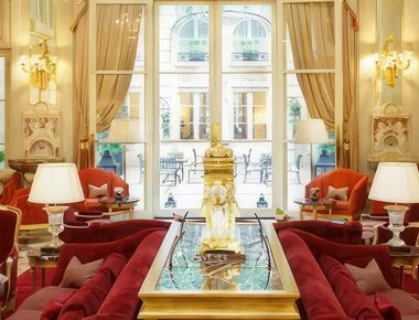 Tea-time at the Hotel Crillon - Paris